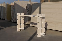 Consola Element de piedra caliza de Idaaf Arquitectos