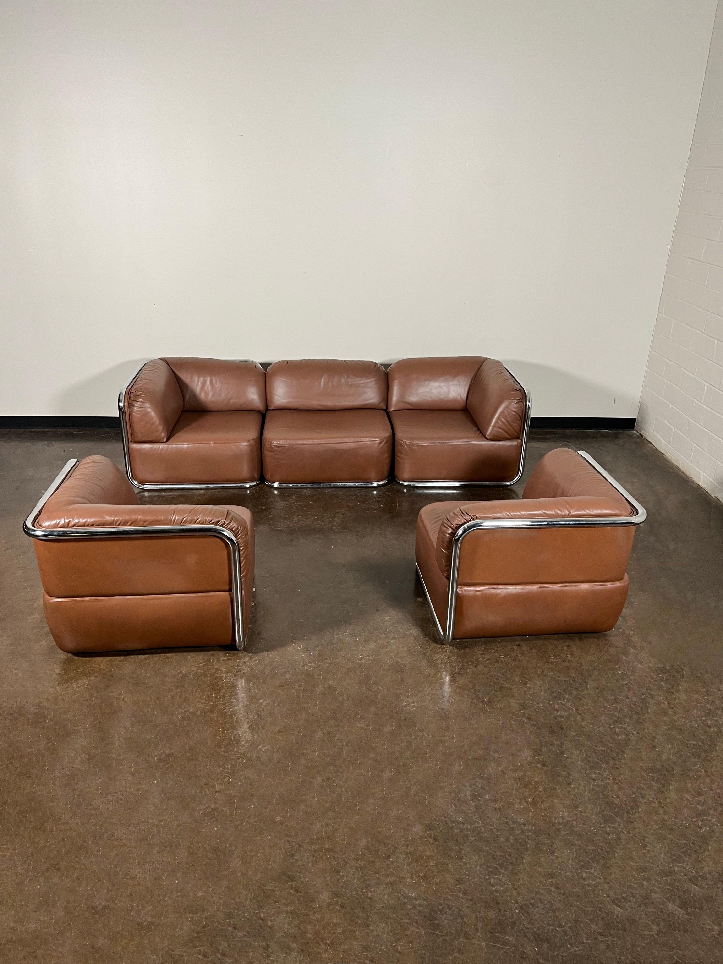  'Element' Sectional Set by Geoffrey Harcourt for Artifort, 1973, Signed  8