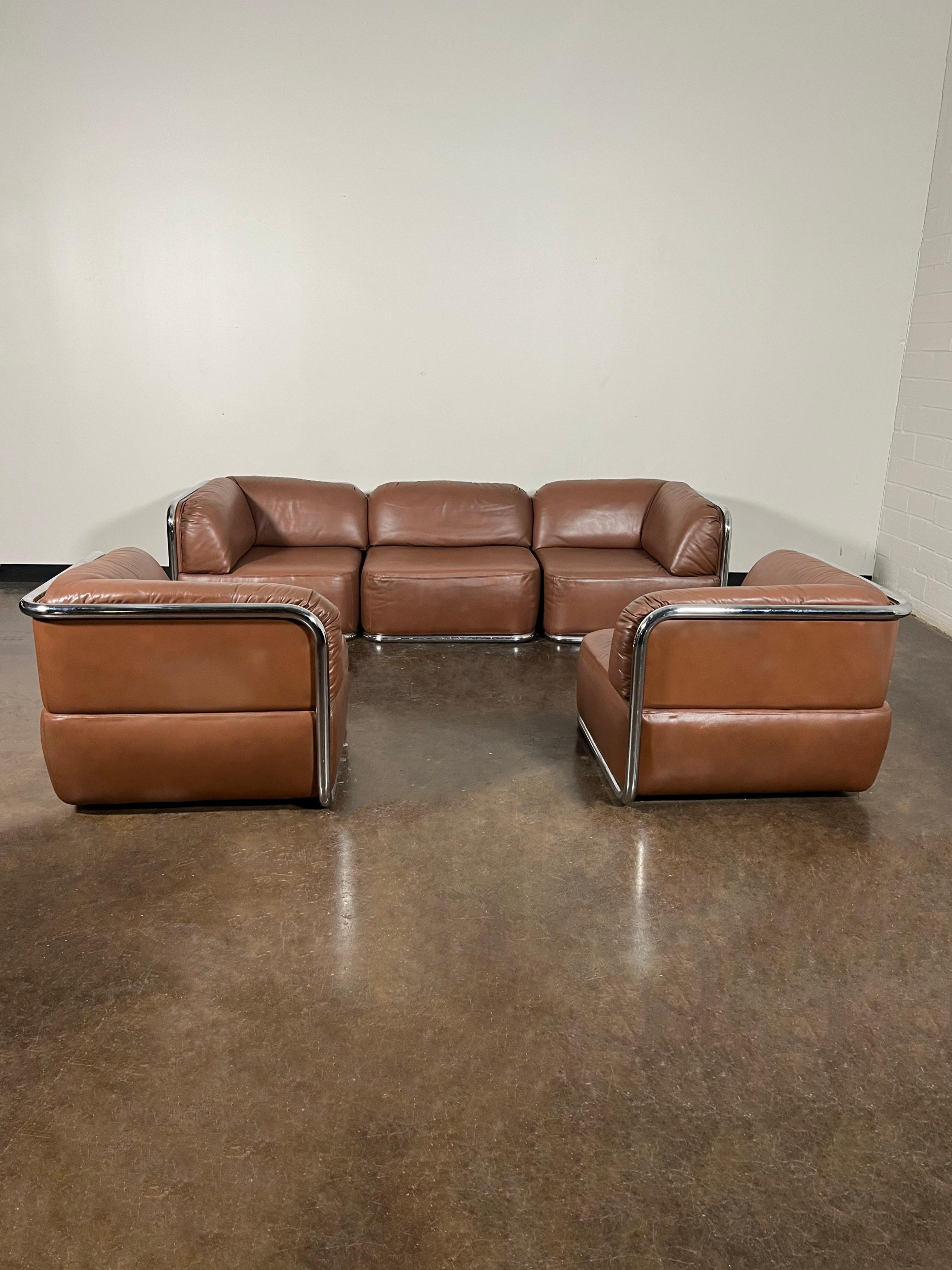  'Element' Sectional Set by Geoffrey Harcourt for Artifort, 1973, Signed  9