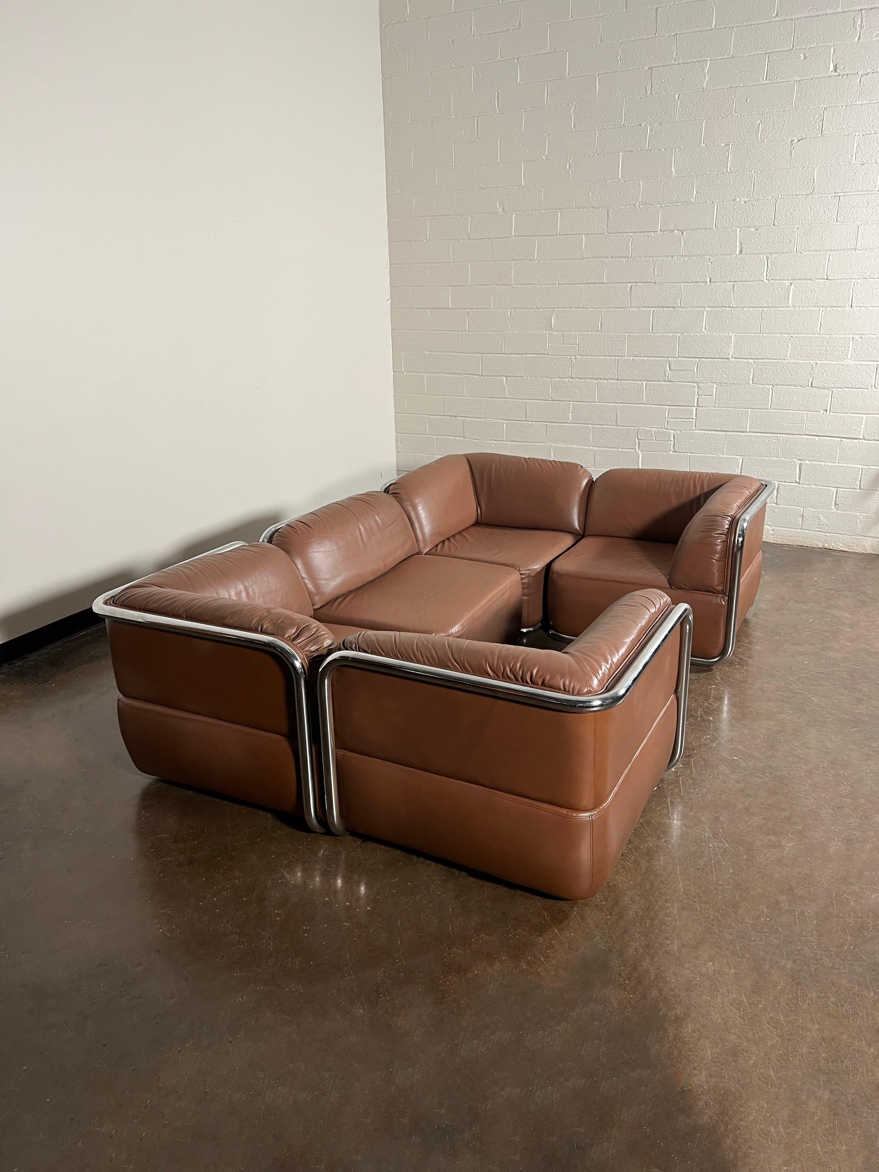  'Element' Sectional Set by Geoffrey Harcourt for Artifort, 1973, Signed  1