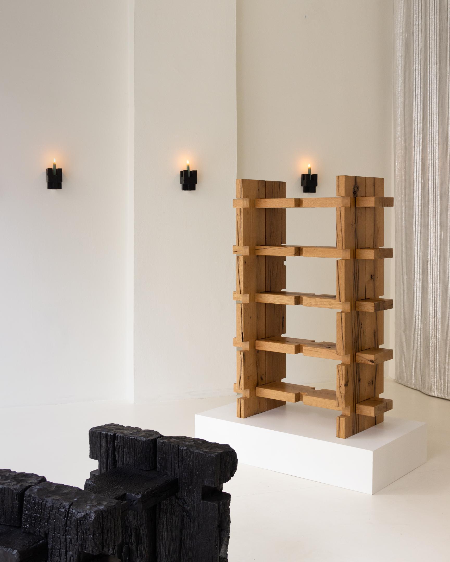 Post-Modern Element Shelf by Nana Zaalishvili For Sale