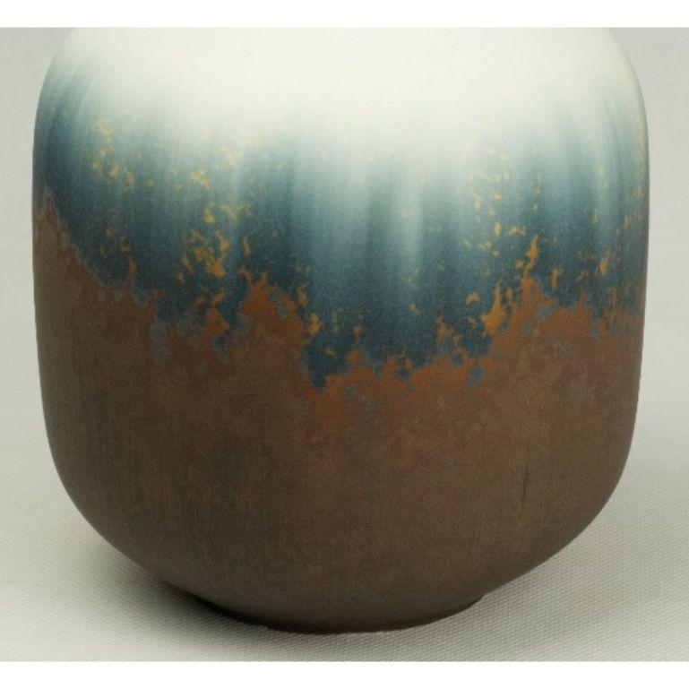 Glazed Element Vase, Short by Milan Pekař