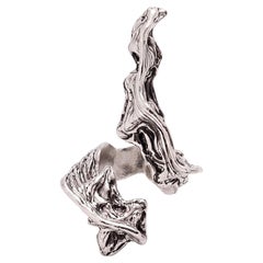 Elemental 03 Ring in Sterling Silver 925 by KARNEEVAL