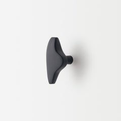 Elemental Holds Furniture and Cabinet Handle- Cloud- Matte Black Brass