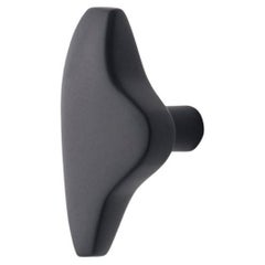 Elemental Holds Furniture and Cabinet Handle- Cloud- Matte Black Brass