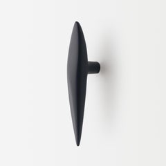 Elemental Holds Furniture and Cabinet Handle- Cocoon- Matte Black Brass