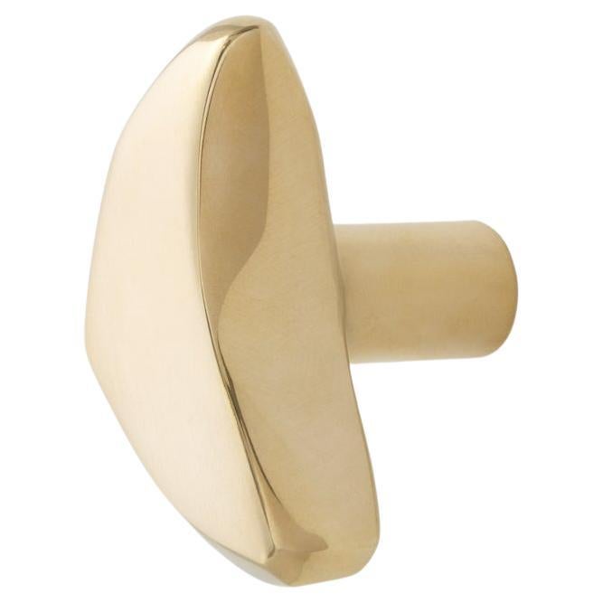 Maniglia per mobili e armadi Elemental Holds - Luna - Ottone lucido