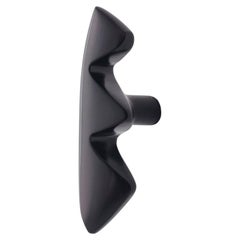 Elemental Holds Furniture and Cabinet Handle- Mountains- Matte Black Brass