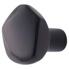 Maniglia per mobili e armadi Elemental Holds - ciottolo - ottone nero laccato