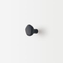 Elemental Holds Furniture and Cabinet Handle- Pebble- Matte Black Brass