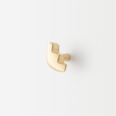 Elemental Holds Furniture and Cabinet Handle- Steps- Brushed Satin Brass