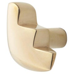 Elemental Holds Furniture and Cabinet Handle- Steps- Brushed Satin Brass