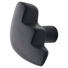 Elemental Holds Furniture and Cabinet Handle- Steps- Lacquered Black Brass