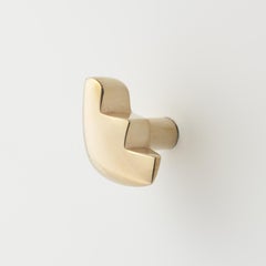 Elemental Holds Furniture and Cabinet Handle- Steps- Polished Brass