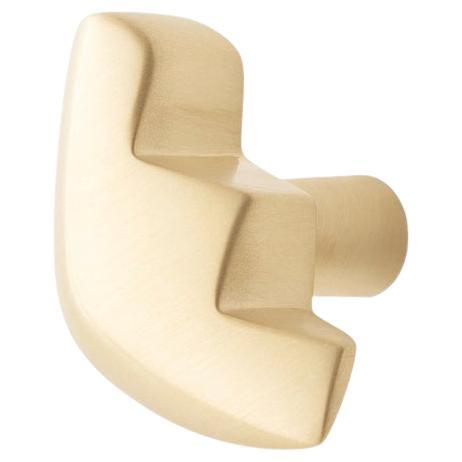 Maniglia per mobili e armadi Elemental - gradini - ottone lucidato