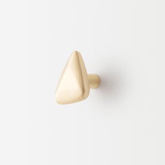 Elemental Holds Furniture and Cabinet Handle- Triangle- Brushed Satin Brass