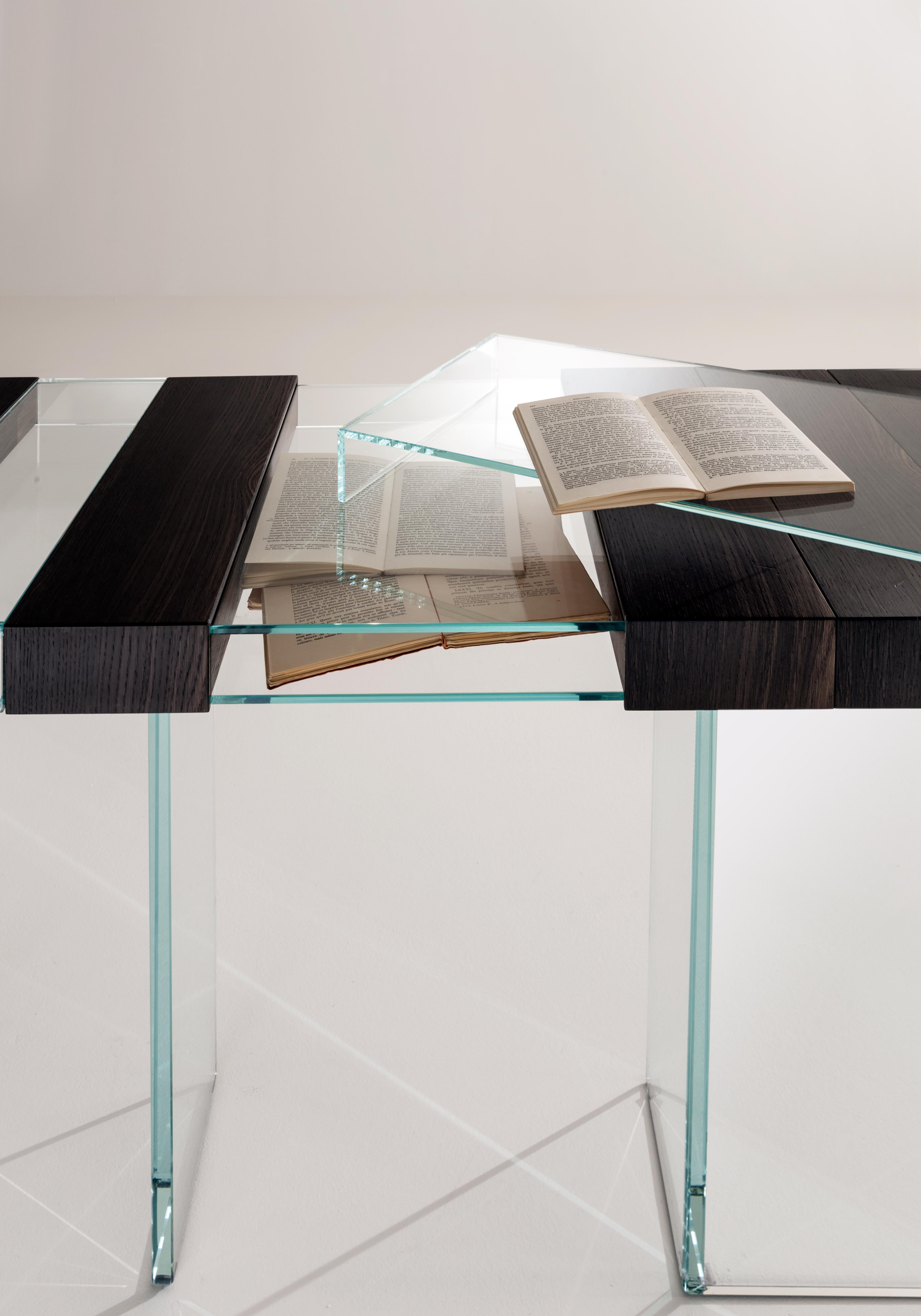Wood Elemento Console Table by Laurameroni For Sale