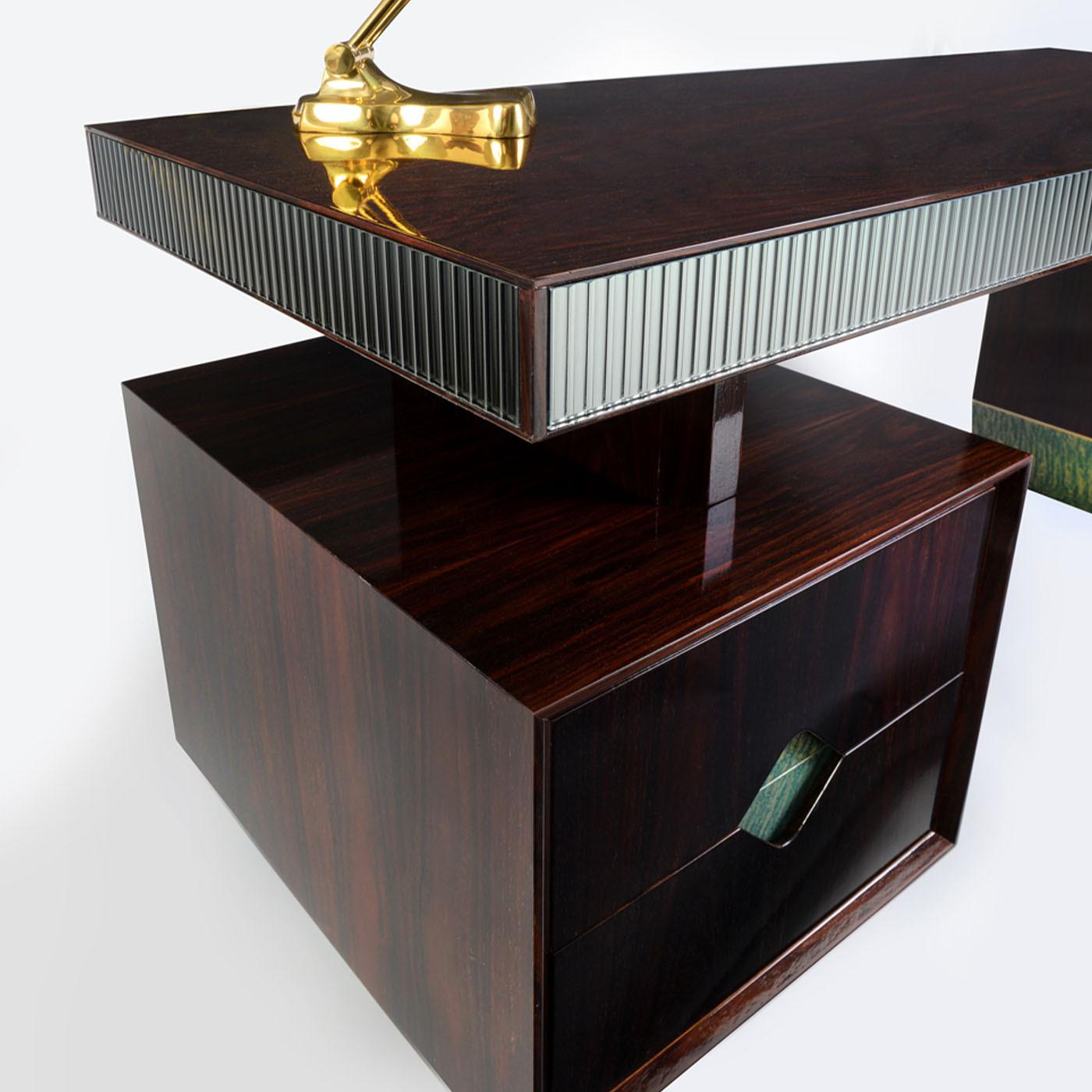 Contemporary Elemento M.I.3.1 Asymmetrical Desk For Sale