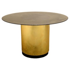 Elemento M.I.40.10 Round Golden & Bronzed Table