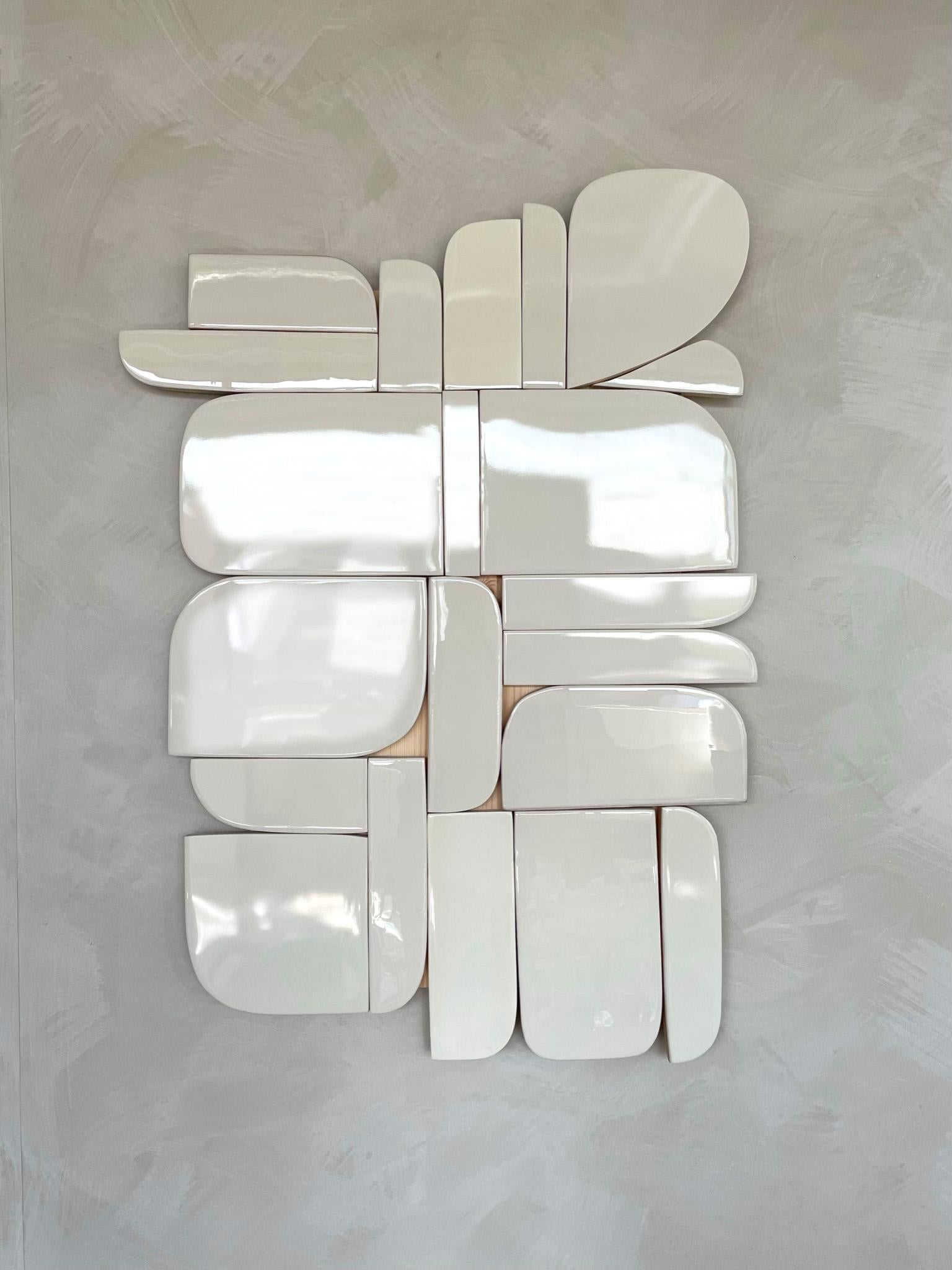 Post-Modern Elements #025 Wall Sculpture by Eline Baas For Sale