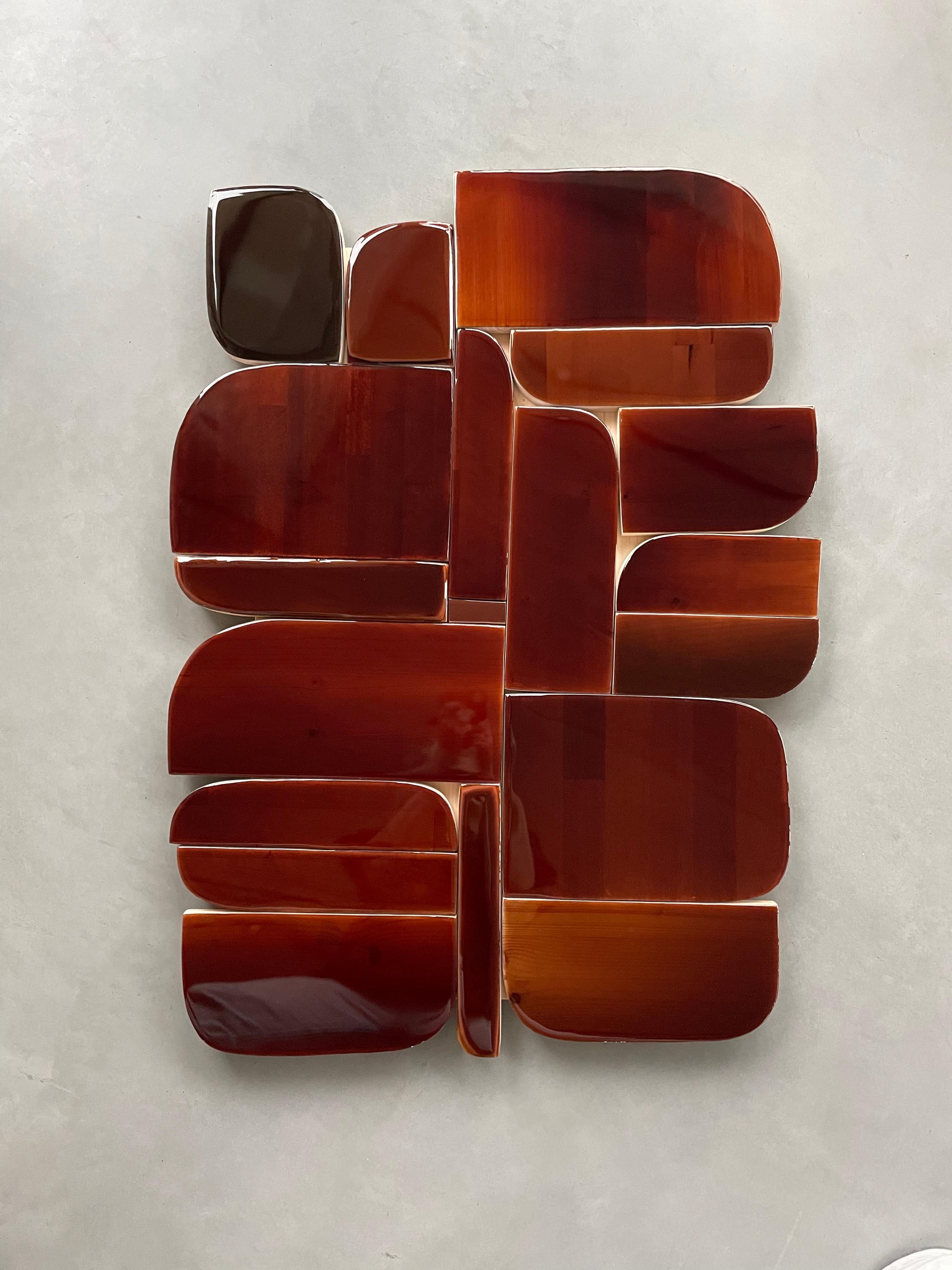 Elements #029 Wall Sculpture by Eline Baas For Sale at 1stDibs