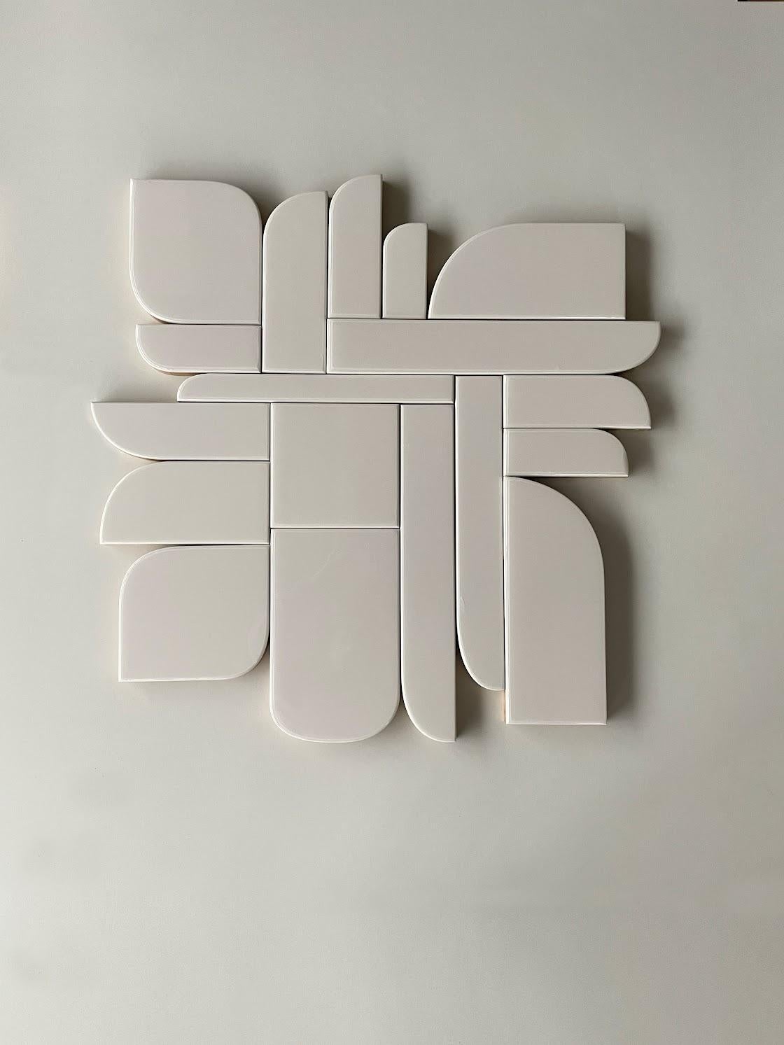 Post-Modern Elements no#143 Wall Sculpture by Eline Baas
