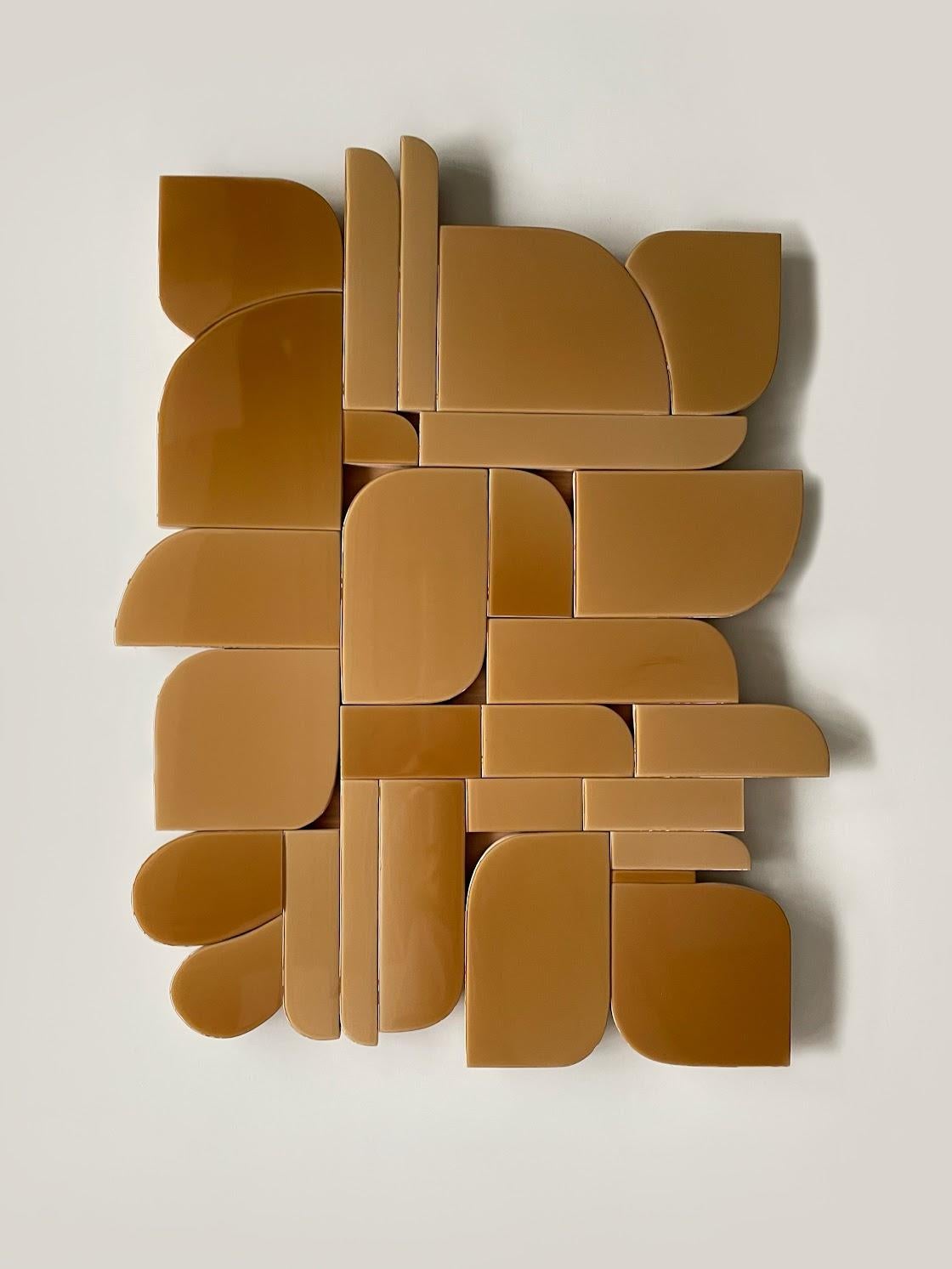Elements no#143 Wall Sculpture by Eline Baas In New Condition In Geneve, CH