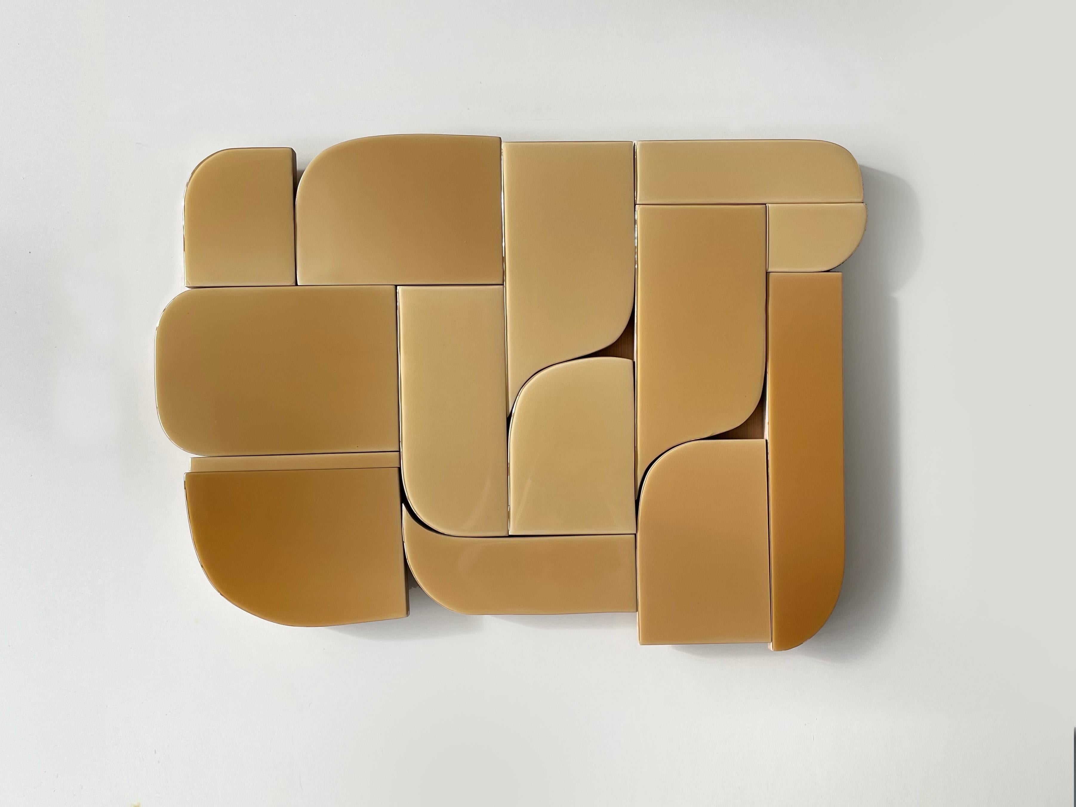 Contemporary Elements no#143 Wall Sculpture by Eline Baas