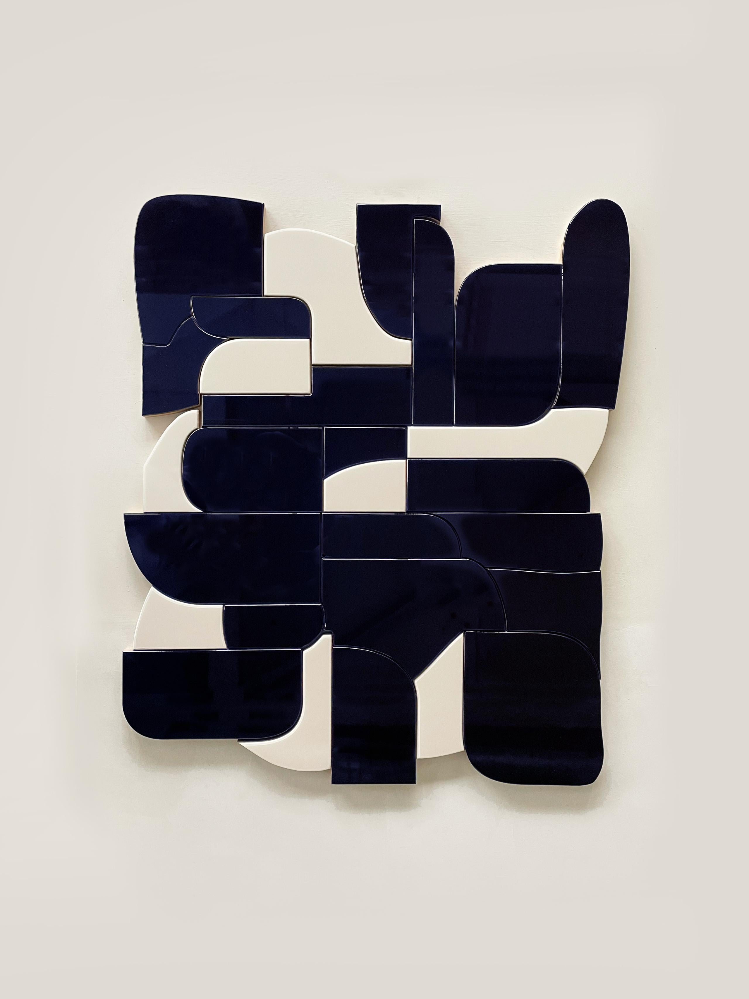 Elements no#159 Wall Sculpture by Eline Baas In New Condition In Geneve, CH