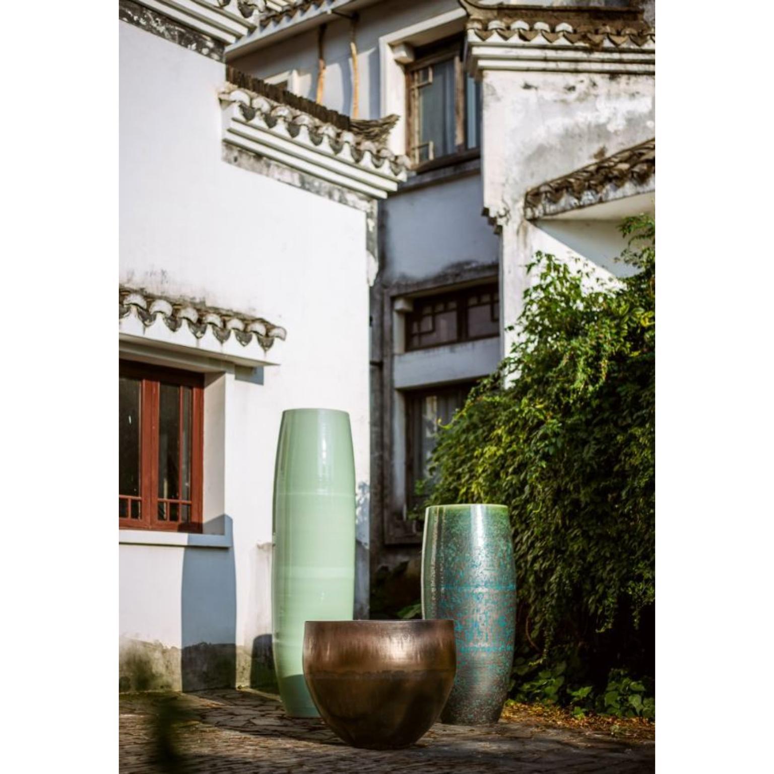 Elements Planters L by WL Ceramics
Designer: WL Ceramics
Materials: Porcelain
Dimensions: H180 x Ø50 cm

With their minimal yet elegant forms, the ELEMENTS PLANTERS are designed as a canvas for the many beautiful glazes that we have in our