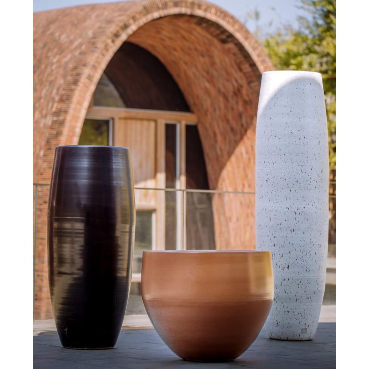 Chinese Elements Planters M by WL Ceramics For Sale