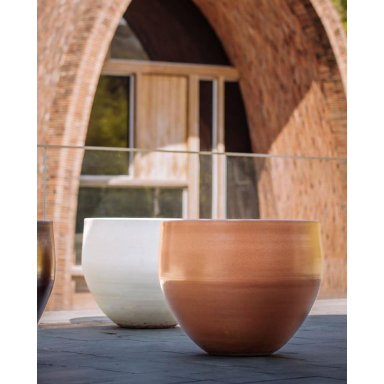 Elements Planters S by WL Ceramics
Designer: WL Ceramics
Materials: Porcelain
Dimensions: H60 x Ø70 cm

With their minimal yet elegant forms, the ELEMENTS PLANTERS are designed as a canvas for the many beautiful glazes that we have in our