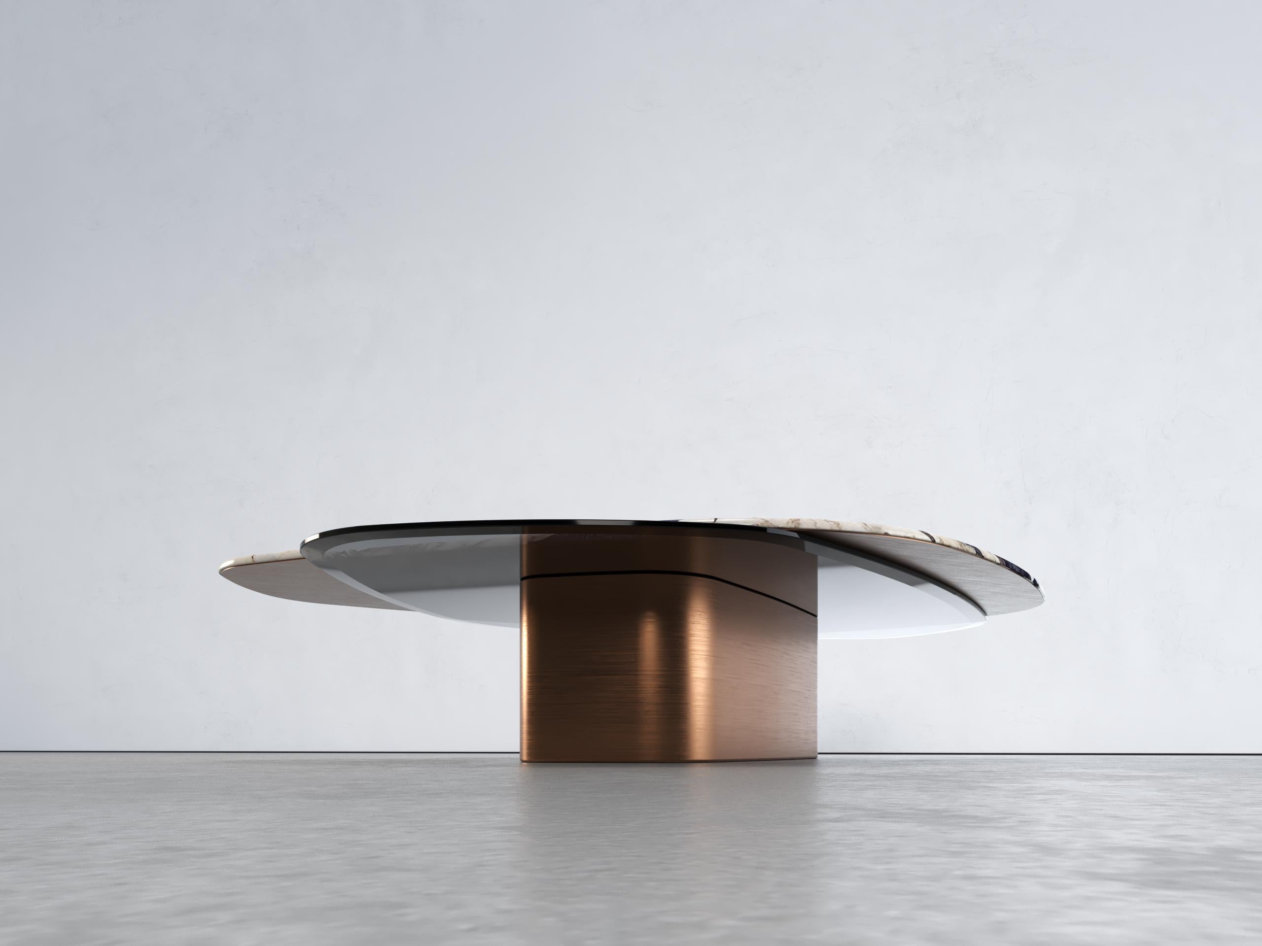Steel Elements VII Coffee Table, 1 of 1 by Grzegorz Majka For Sale