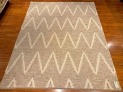 Tapis en laine tissé de 8'x10' de la Serapi Rug Gallery