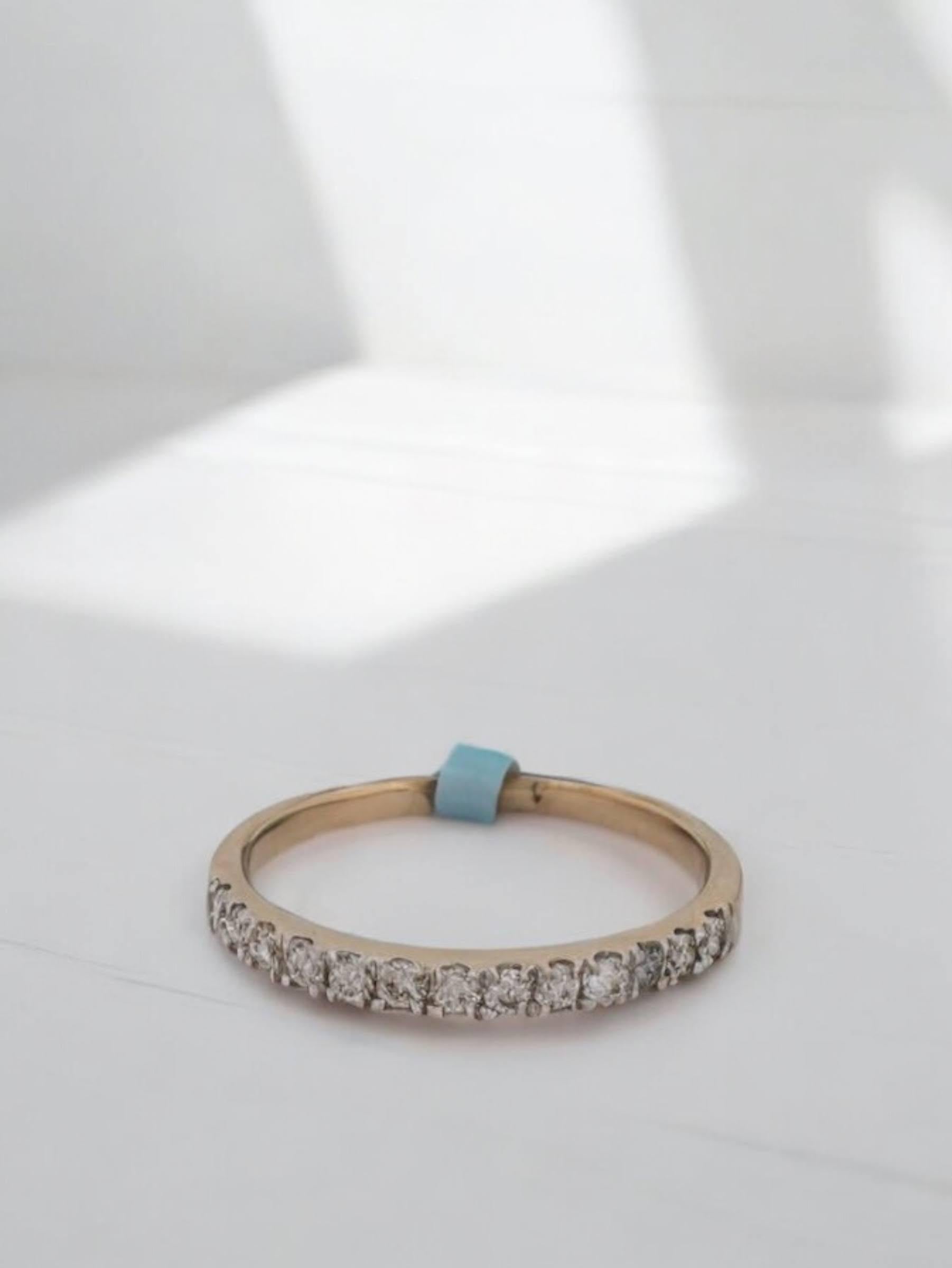 Elena  Bracelet d'anniversaire en or jaune 14k avec .25 ct de diamants ronds naturels Pour femmes en vente