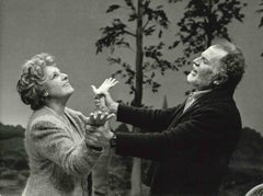 Gabriele Ferzetti and Anna Proclemer in "Conversazione G... by Elena Bono-1990s
