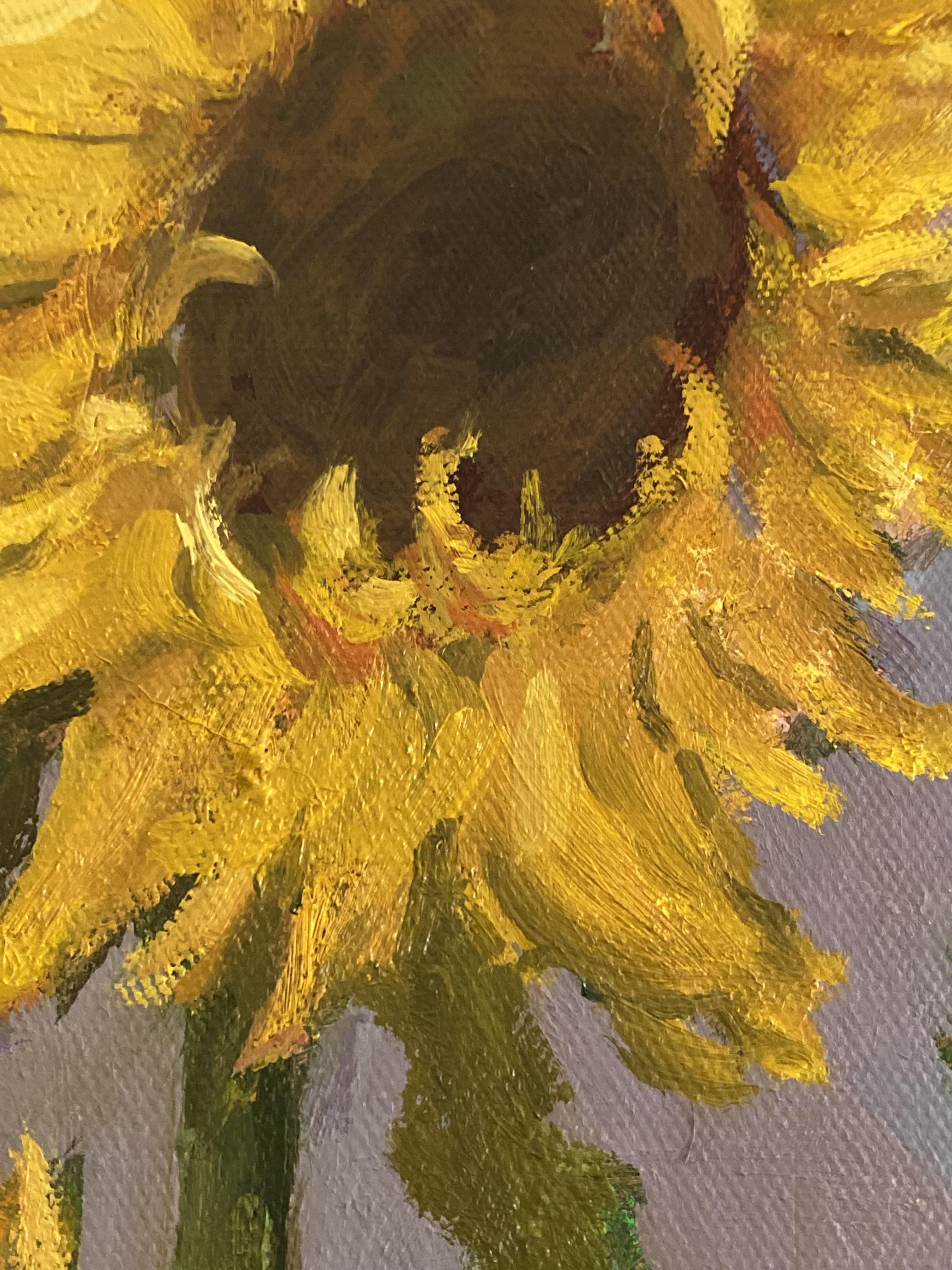 Alcanzar la Luz - Painting Impresionista de Elena Bulatova