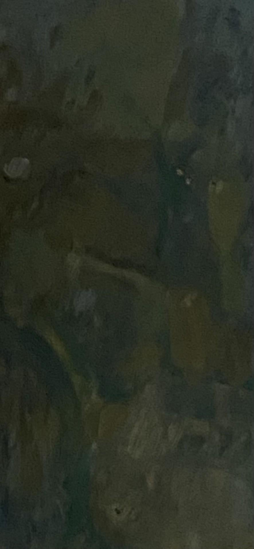 Stilleben mit weißer Katze Ölgemälde original feine Kunst Realismus poetische Kunstwerk im Angebot 7