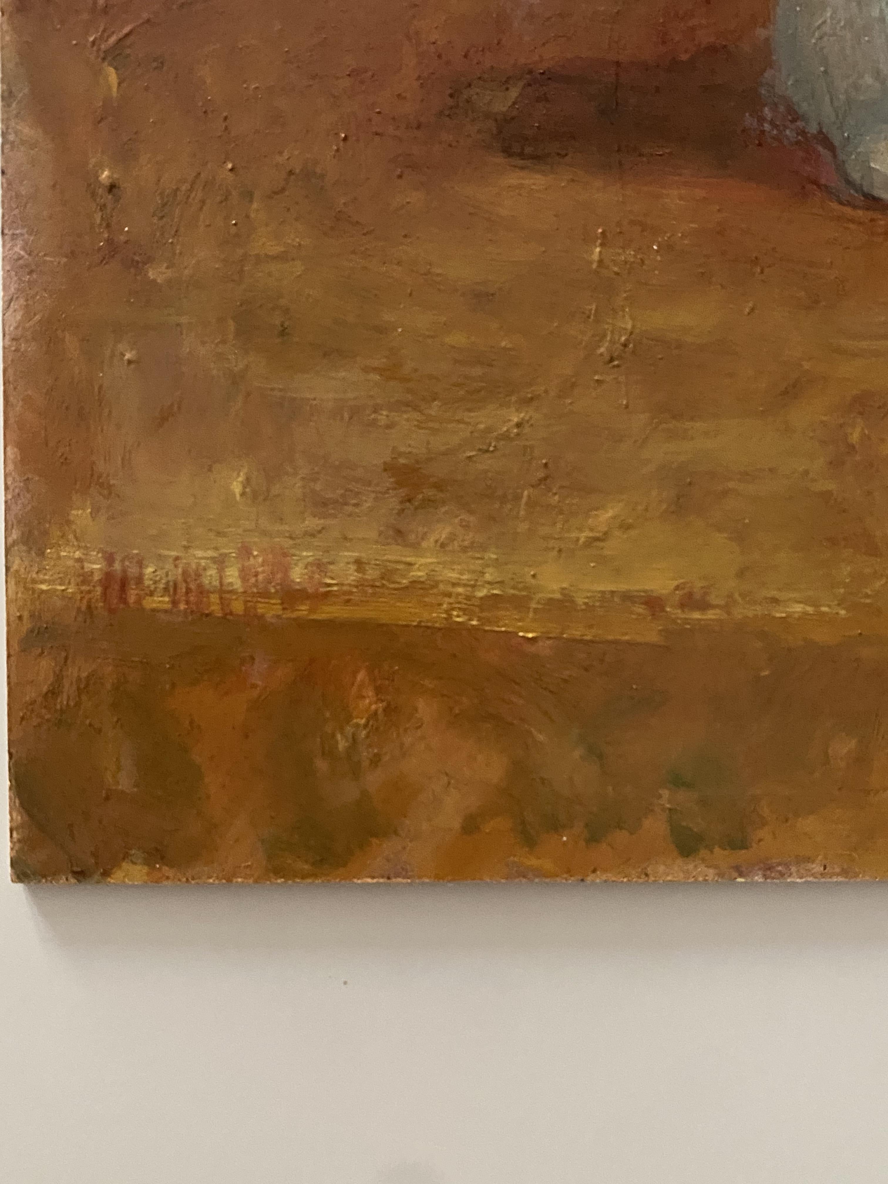 Stilleben mit weißer Katze Ölgemälde original feine Kunst Realismus poetische Kunstwerk im Angebot 3