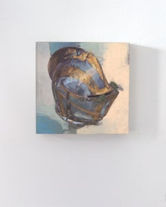 "A Ride with the Best Friend" (2023) - Realist Armor Still-Life Oil Painting