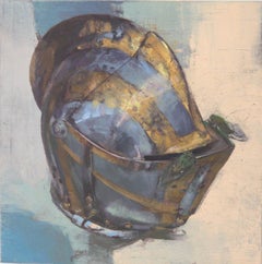 "A Ride with the Best Friend" (2023) - Realist Armor Still-Life Oil Painting