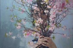 "Bloom, " Oil painting