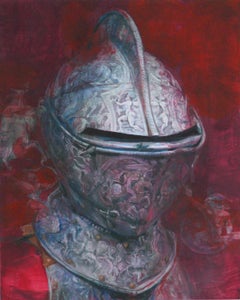 "Ceremonial" (2025) Still-Life of Medieval Armor, Oil Painting