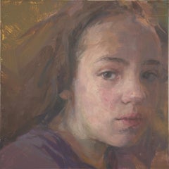 "Laura" (2021) - Original Portrait Painting by Elena Burykina