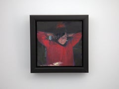 "The Big Mirror 1" (2023) - Original Portrait Painting by Elena Burykina