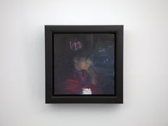 „The Big Mirror 2“ (2023) – Original-Porträtgemälde von Elena Burykina
