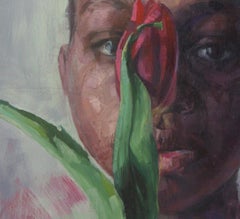 "The Last Tulip II, " Oil painting