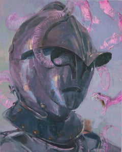 "Year of Snake" (2025) Still-Life of Medieval Armor, Oil Painting