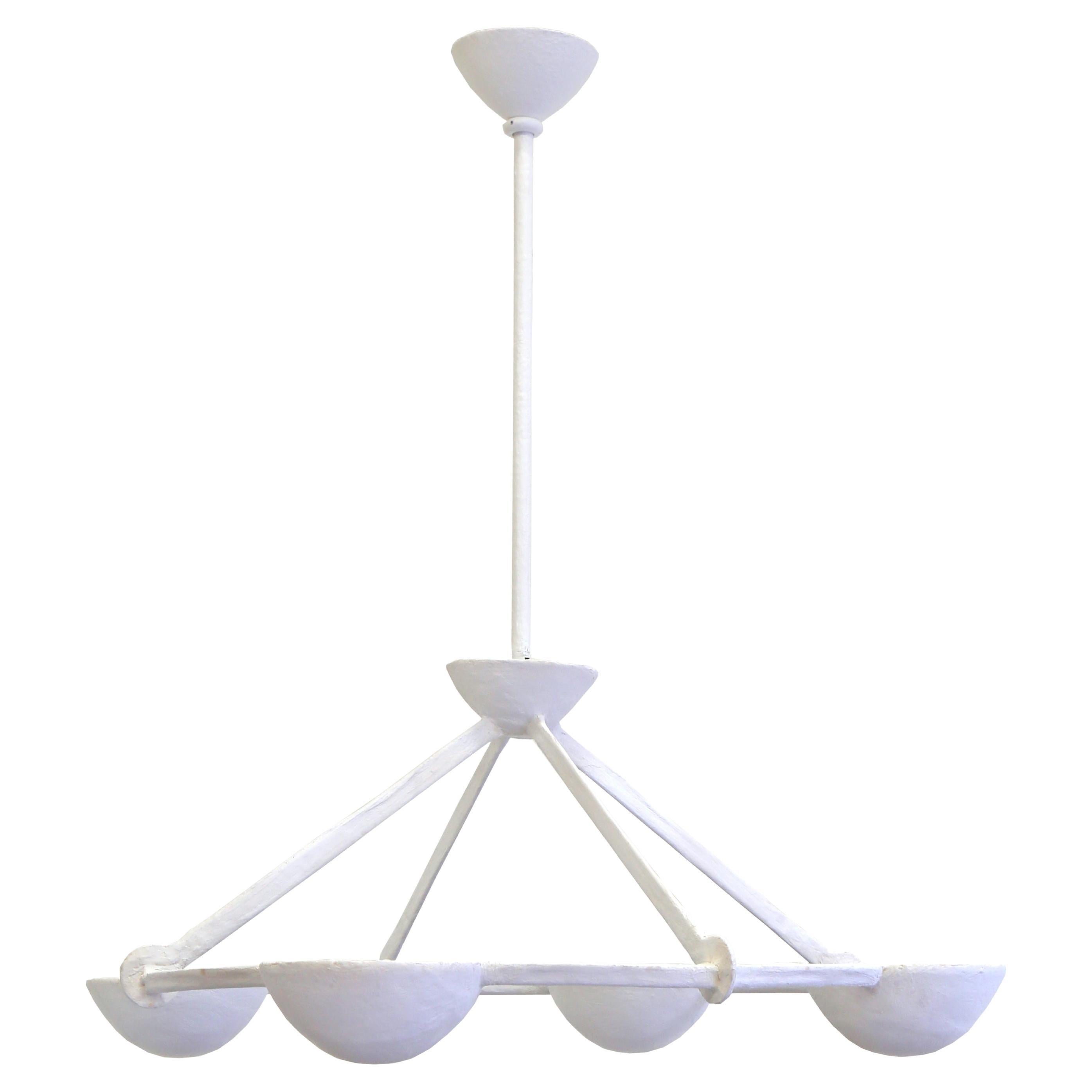Elena Ceiling Light – White Plaster For Sale