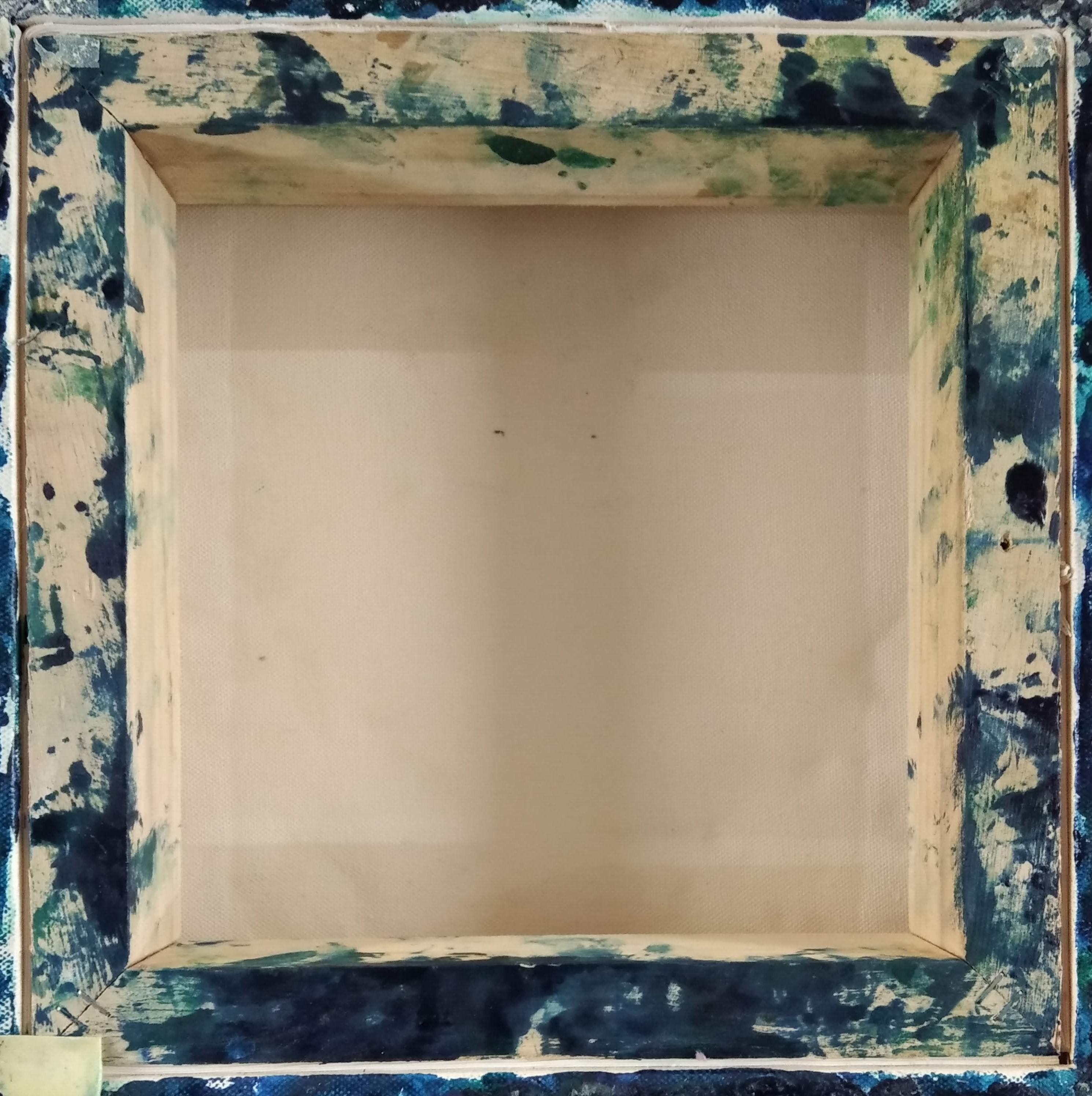 Senza titolo - Abstract Painting Blu di Elena Cenarro 